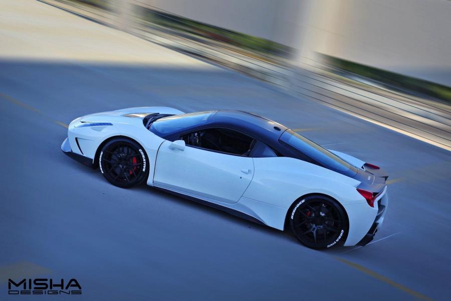  Ferrari 458 Italia Widebody by Misha Designs 2016 года  (фото 11 из 18)